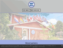 Tablet Screenshot of indyhostel.us